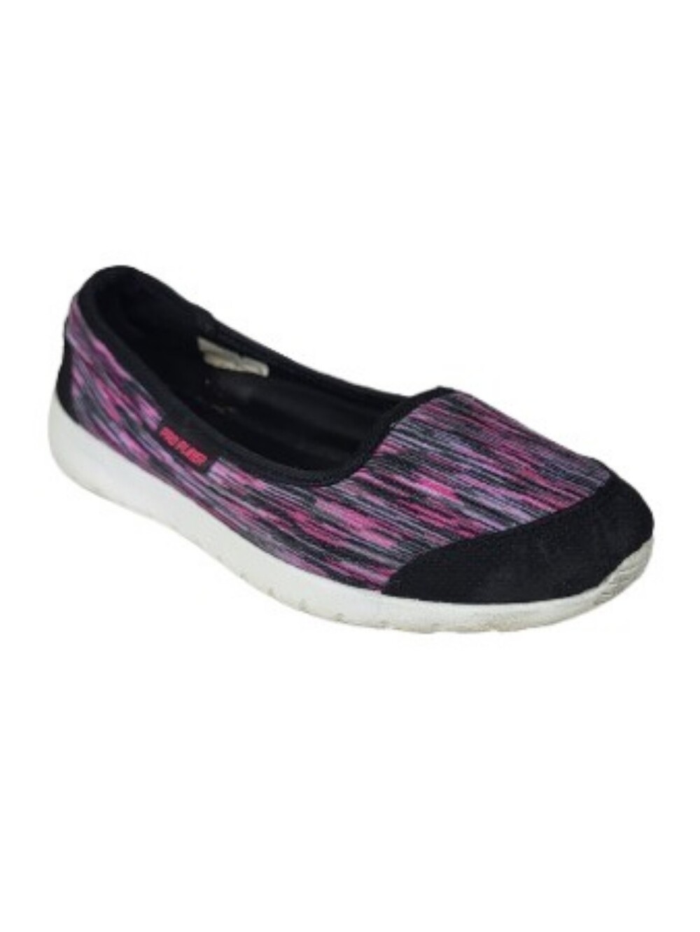 Pro Player ProMax 3 Memory Foam Pink Black Slip-On Casual Shoes Sz 8